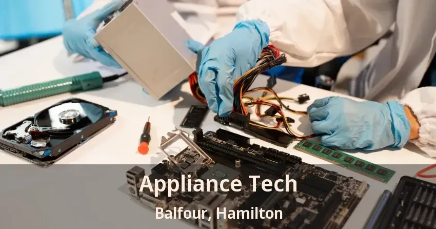 Appliance Tech Balfour, Hamilton - ON