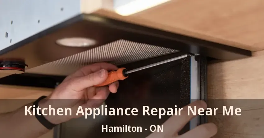 Kitchen Appliance Repair Near Me Hamilton - ON
