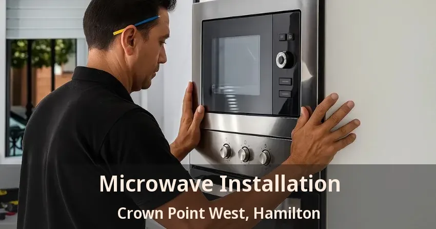 Microwave Installation Crown Point West, Hamilton - ON