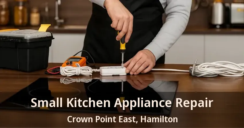Small Kitchen Appliance Repair Crown Point East, Hamilton - ON